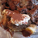 ｅｌｋ - 自家製ソースのふわふわかき氷≪ティラミス≫（トッピングのティラミス）