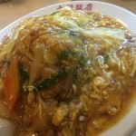 大龍飯店 - 中華風カツ丼（￥800）