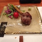昌平 - ハンバーグ塩とわさびで