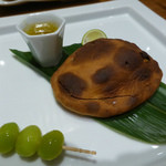 AU GAMIN DE TOKIO - 岩塩の中にさんま＋松茸、アンチョビ＋ケッパーソース