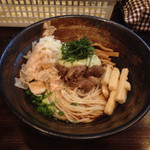 麺座 かたぶつ - 冷しニボワサビーフ