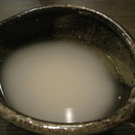 虎智庵 - 蕎麦湯が、濃い