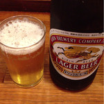 Higobashi Ramen Tei - 瓶ビールはキリンラガー