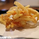 しいの木 - セットの玉ねぎ天