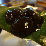 茶寮 宝泉 - わらび餅 黒蜜がけ（1100円）