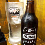 日本橋 山喜多 - ドロッピー（￥518）。ナカに、愛媛の泥亀麦焼酎が入ってます