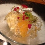 鉄板焼 みたき 桜坂 - ゼリー寄せ