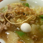 汁番新館 - 麺はカリッと焼そば