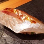 すし 喜邑 - 2015.9.  鯵