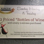 Kinzie Chophouse - 今日は、に・ち・よ・うびと。やったね！