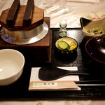 彩食茶房松の実 - 季節の釜飯　時鮭とアスパラの洋風　８４０円