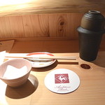 鶏ぃん - 烏龍茶がまさかの器でvv