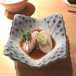 鶏ぃん - 白子の刺身