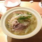 コラーゲンスープの鶏煮