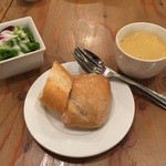 えびキング - パンとスープはおかわりオッケー（＾Ｏ＾）