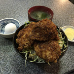 だいもん - ボリュームのある丼でした！