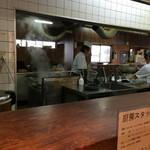 博多とんこつ 天神旗 - 今日は女性のみでの運営ですねd(^_^o)