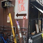 商店街にある案内看板