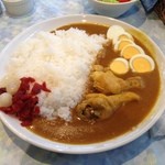 カレーの店　百里香 - B スパイシーチキンゆで卵