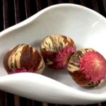 MingCha - 茉莉仙桃。開く前は毬のようなかわいらしさ。