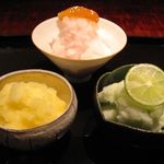 茶菓円山 - ソルベ色々(2015.09)