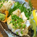 小林 地鶏の里 - タタキ胸肉