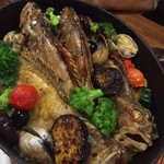 トラットリア ポルコロッソ - アクアパッツァ〜♪