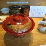 神楽坂 翔山亭 黒毛和牛贅沢重専門店 - 和牛しぐれ煮＋ローストビーフ　梅_2015/09