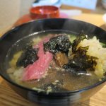 神楽坂 翔山亭 黒毛和牛贅沢重専門店 - 〆のお茶漬け_2015/09