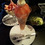 胡風居 - 紅玉りんごパフェ