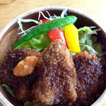 キッチンブー - 本日の実験食  ソースかつ丼！