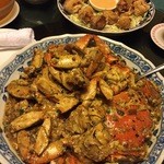 KIRIN Restaurant - カニのブラックビーンズ炒めとベーコン巻き