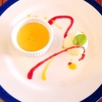 アロゼ - 【ランチ1500円コース】　デザート（自家製プリンと季節のアイス）