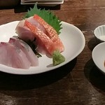 金目鯛スモーク  昆布〆  ＆  〆鯖