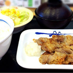 松屋 - カルビ焼肉定食 630円