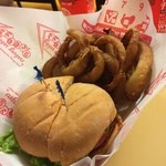 Teddy's Bigger Burgers - Biggest ＋オニオンリング