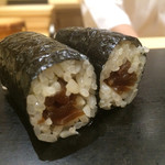 鮨 はしもと - 2015/9_にぎり⑬干瓢巻き（おこのみで追加）