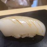 鮨 はしもと - 2015/9_にぎり②スミイカ