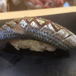 鮨 はしもと - 2015/9_にぎり①コハダ