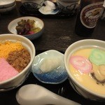 吉宗 本店 - 蒸し寿司、茶碗蒸し