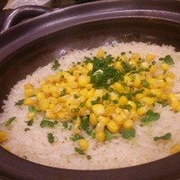 魚菜 由良 2号店 - とうもろこしの土鍋ご飯
