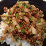 仙臺 自家製麺 こいけ屋 - 9月28日背脂挽肉丼（生姜味）