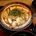 割烹 神留 - 【2015年10月1日】グツグツ煮えて美味しそうです。