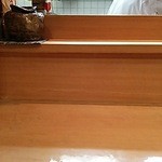 割烹 神留 - 【2015年10月1日】カウンター席です。