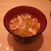 新宿割烹 中嶋 - 味噌汁