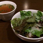 Bistro Kojiya - サラダ＋スープ