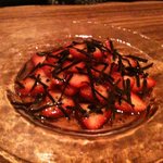 ニルヴァーナ - 苺の蜂蜜マリネ トリュフ載せ