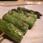 鳥しき - アスパラ