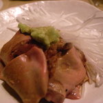 鳥しき - レバ刺し