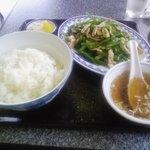 Haku rakuten - 豚肉とピーマン炒め